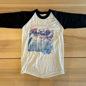 Rush Grace Under Pressure Tour 1984 Raglan Shirt 80s Small